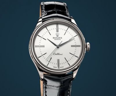 Stainless Steel Silver Dial Rolex Cellini Watch Super Clone